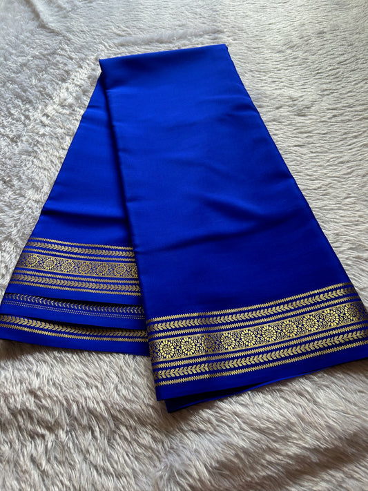 Devika : Solid Royal blue