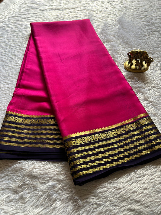 Soujanya (2D) : Pink-Navy Blue