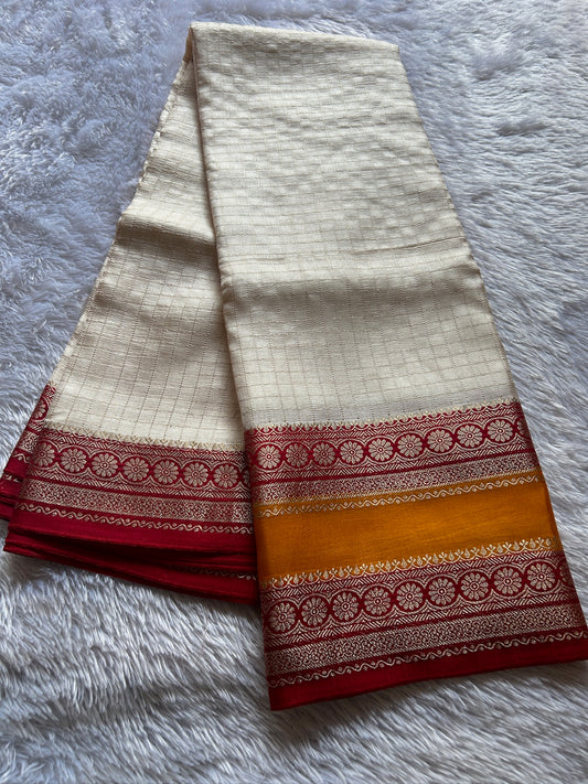 SS105 : Off white-orange-red