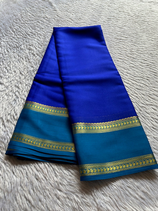 Malathi (2D) : Royal Blue-ananda blue