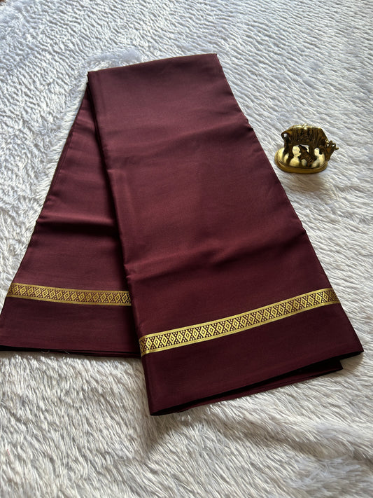 Kushee : Solid Chocolate Brown