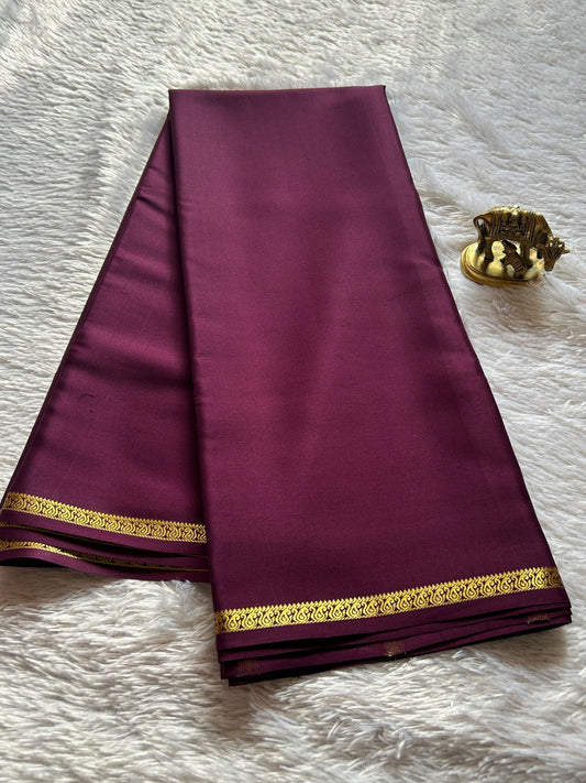 Deepa : Solid Deep Plum