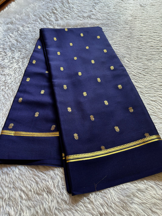Sahana: Solid Navy Blue