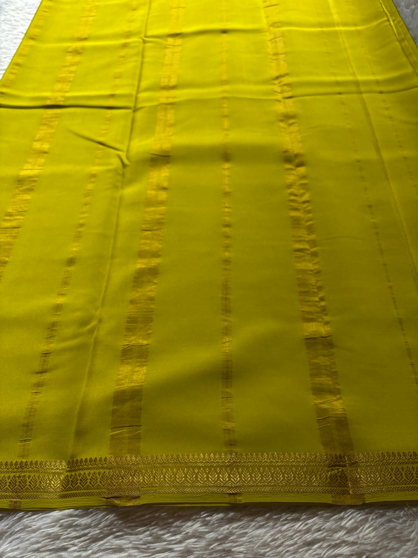 Jyothi : Solid Lemon Yellow