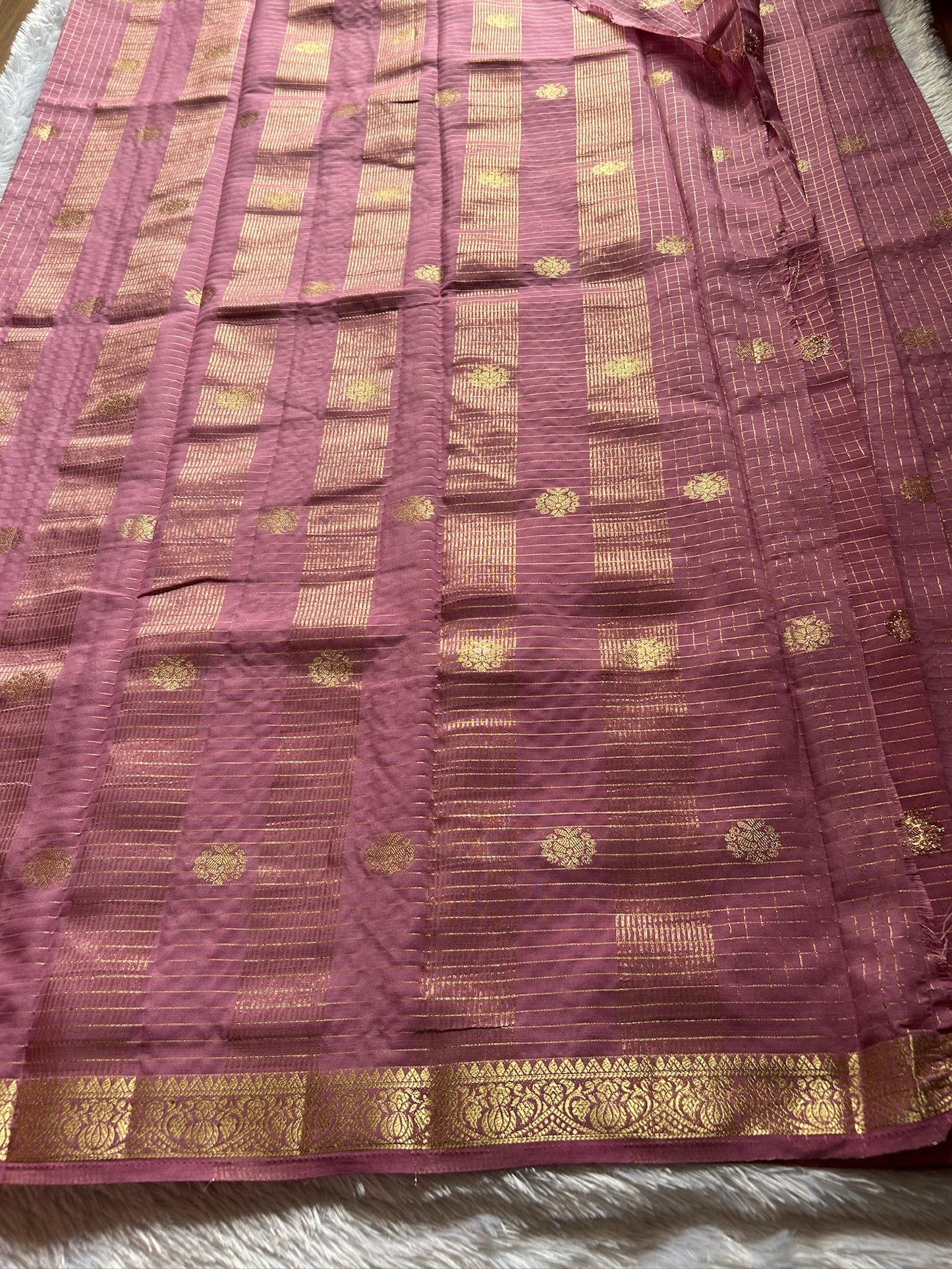 Semi crepe : Nude Brown