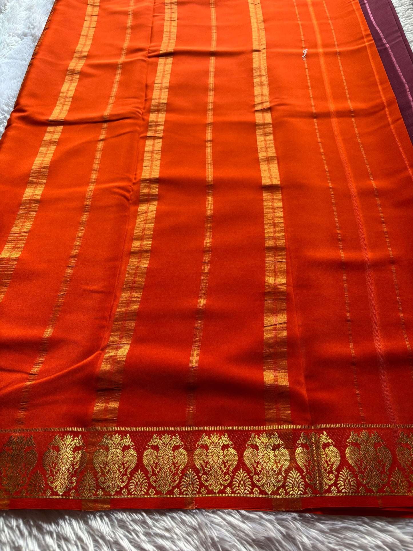 Veera : Maroon - Orange