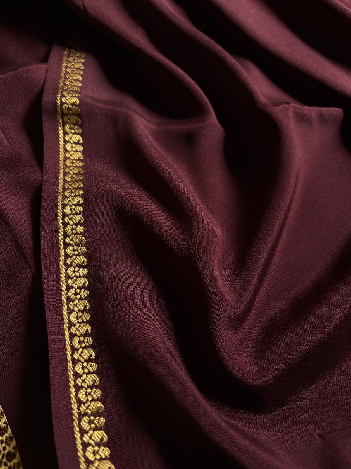 Nitya : Solid Chocolate brown