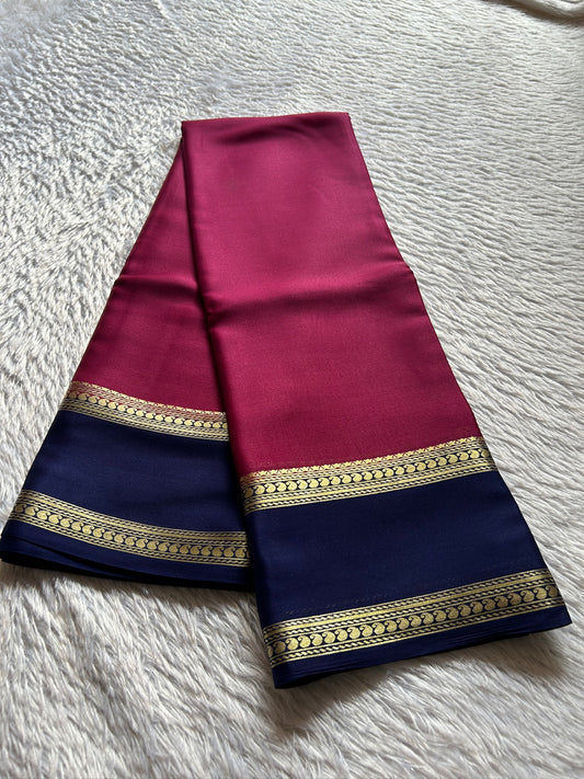 Malathi (2D) : Maroon-Blue
