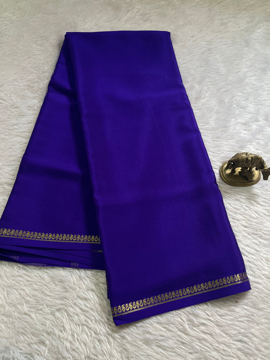 Nitya : Solid Violet blue