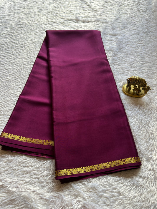 Gaana : Solid Deep Plum