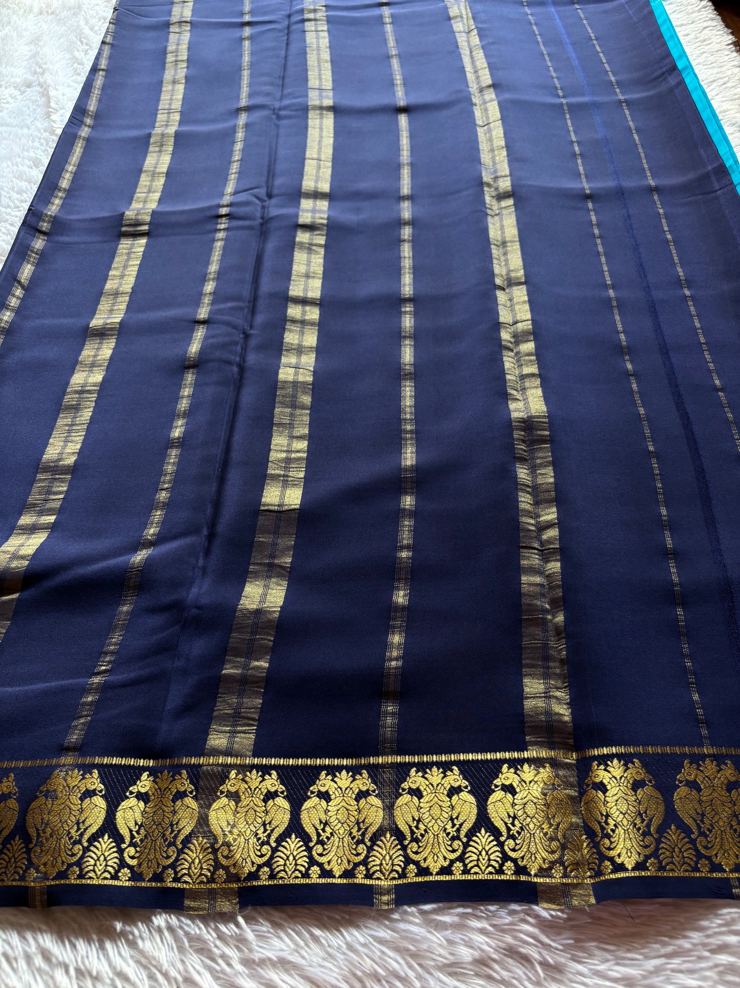 Veera (2D) : Ananda Blue-Dark Blue