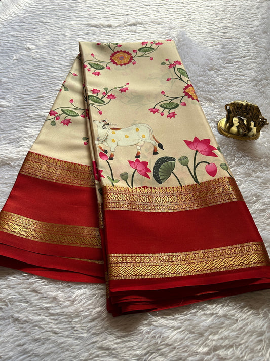 Kasturi : beige-red