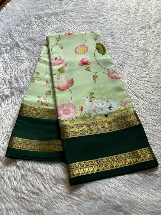 Kasturi :  Light Green-dark Green
