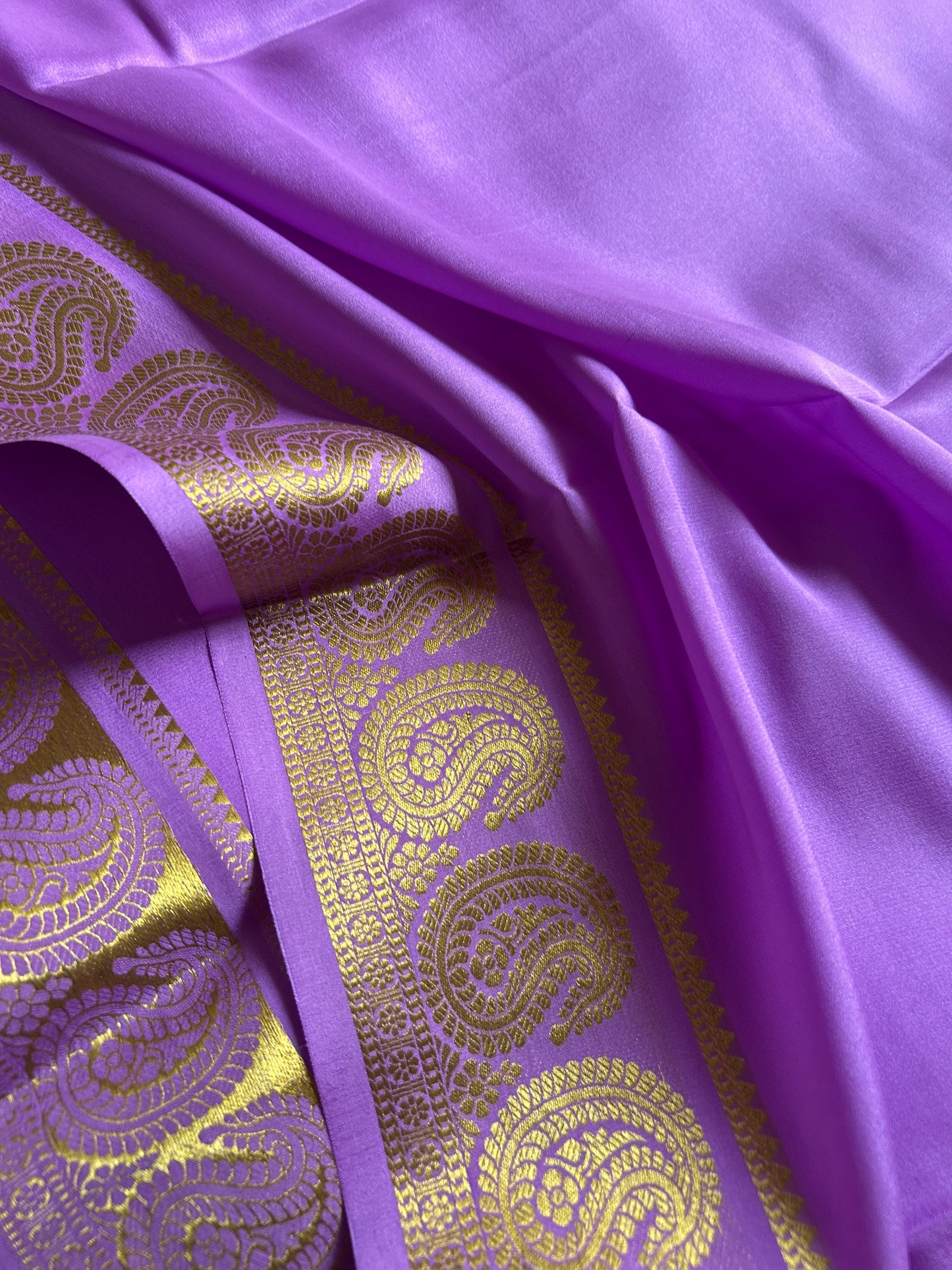 Mallika : Solid Lavender