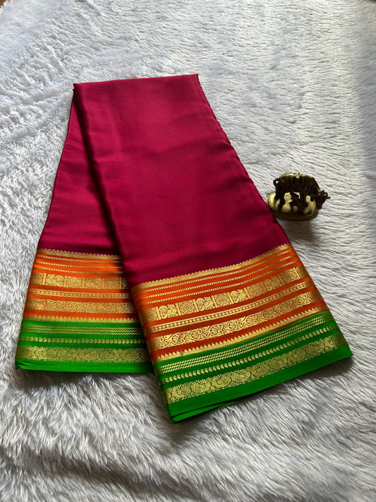 Kalpana (3D) : dark pink-orange-green