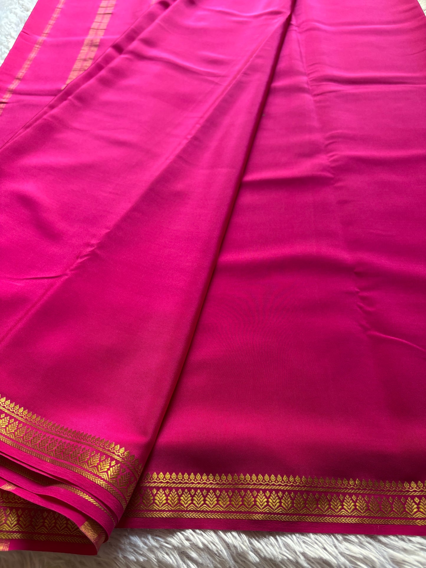 Jyothi : Solid Hot pink