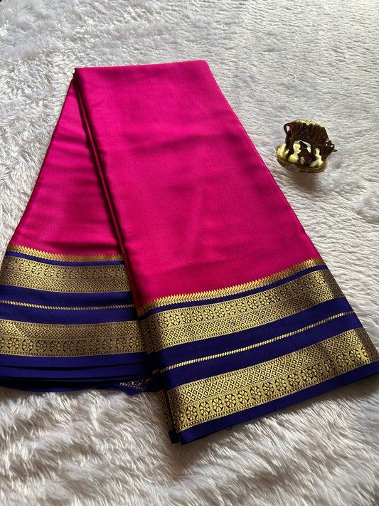 Raagini (2D) : Pink-navy blue