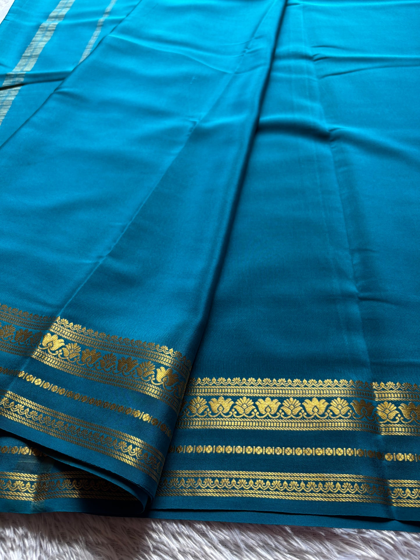 Padmaja : Teal Blue