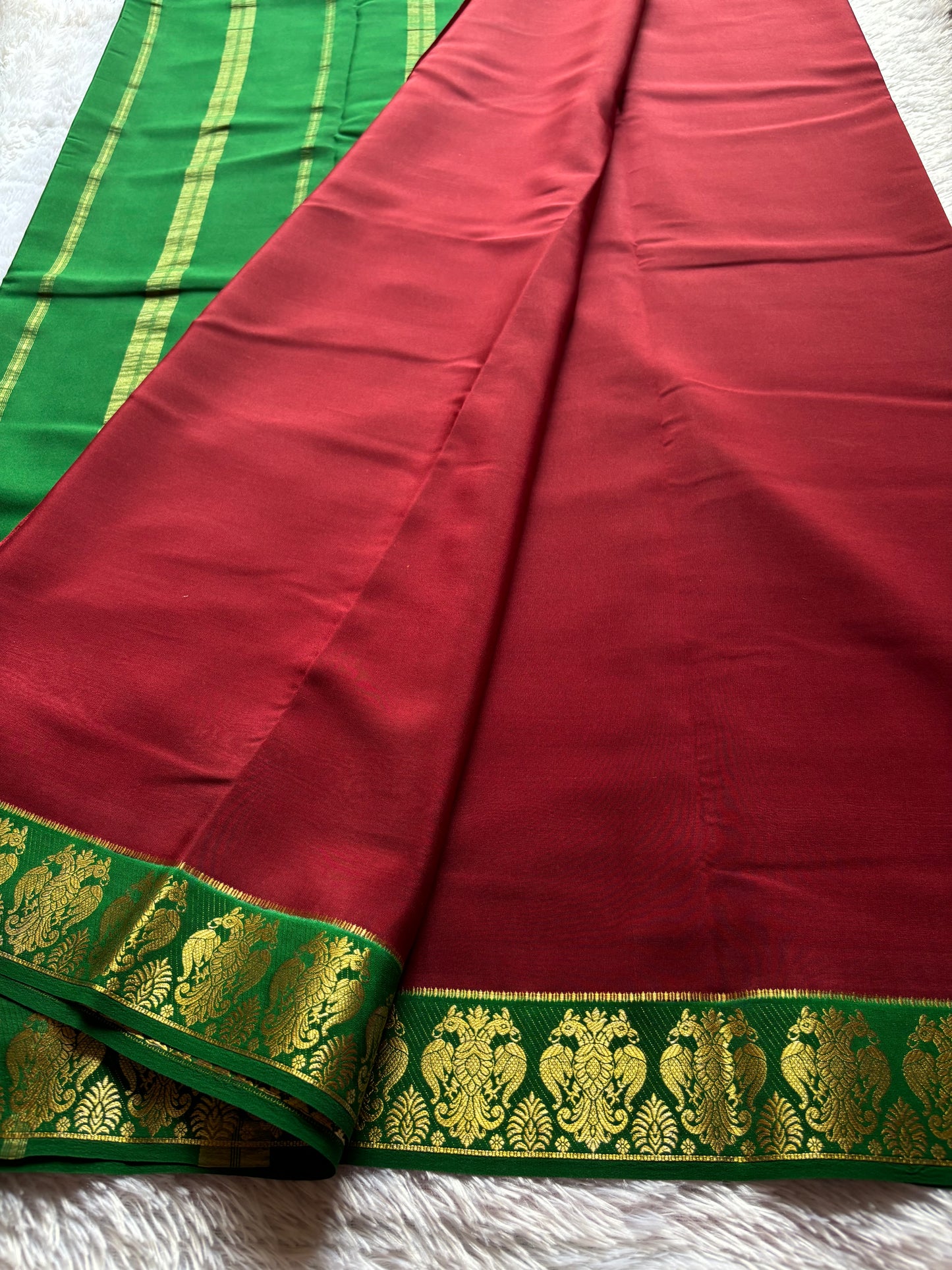 Veera : Maroon- Dark Green