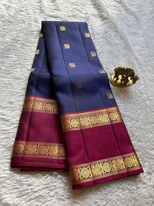 Lakshmi (2D) : Dark blue-Magenta