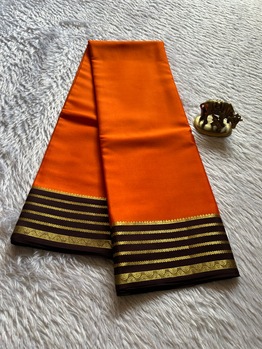 Rashmi (2D) : Orange-chocolate brown
