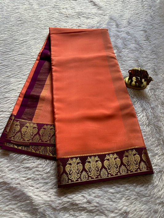 Veera (2D) : Dark peach-magenta