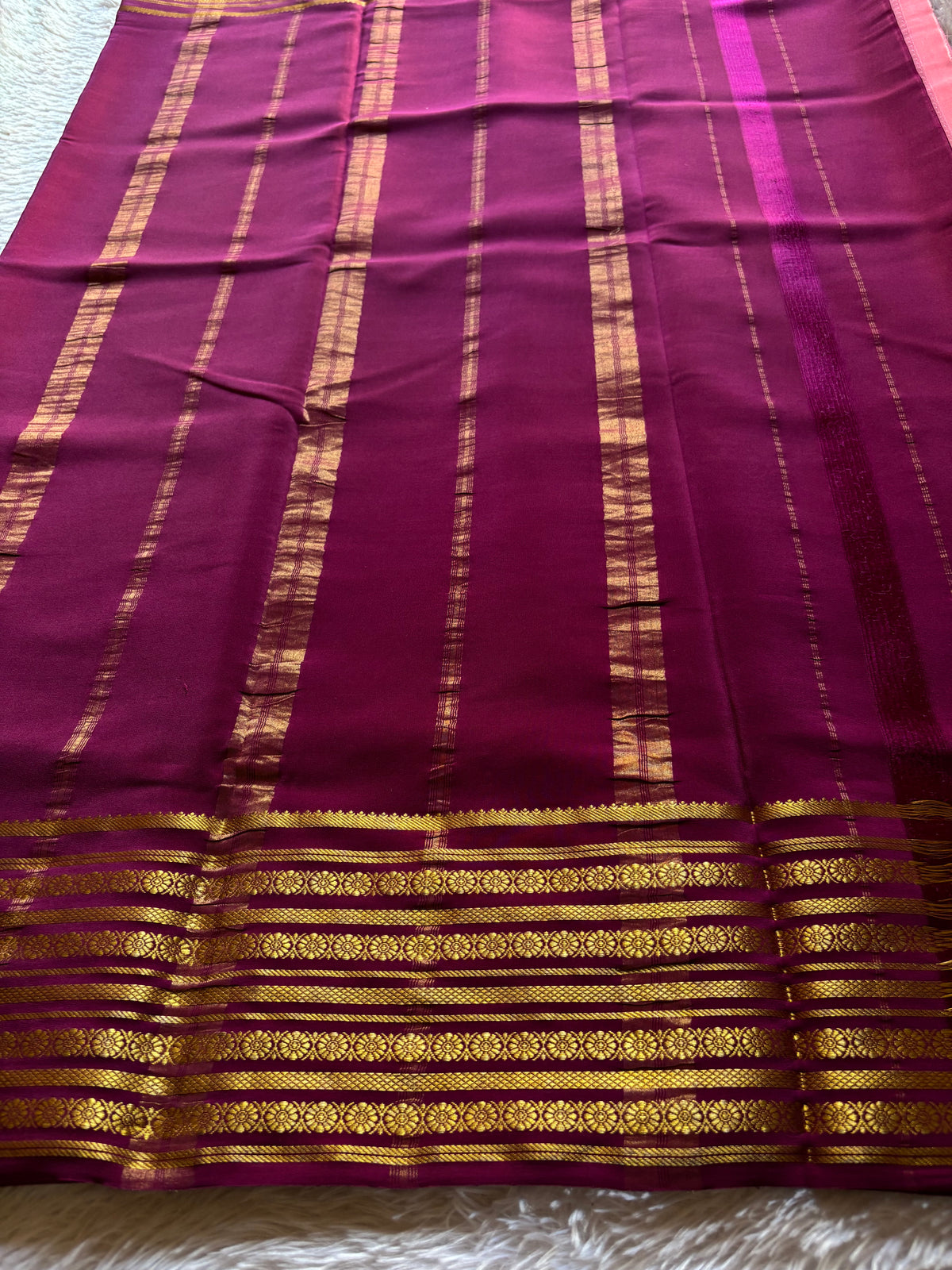 Parimala : Light pink - Magenta