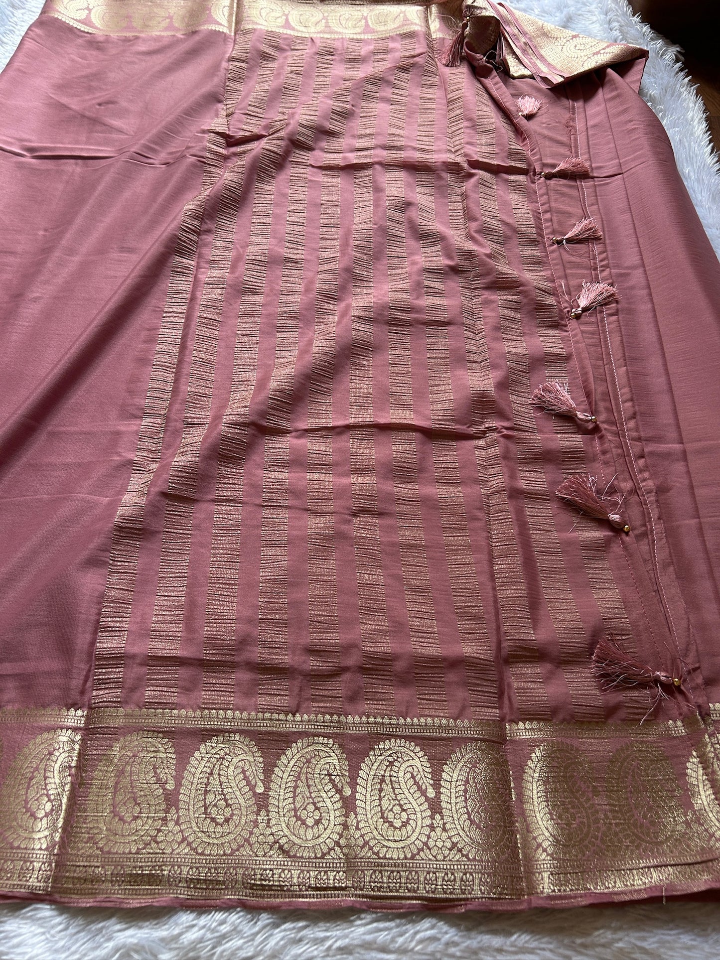 Semi Crepe : Onion pink