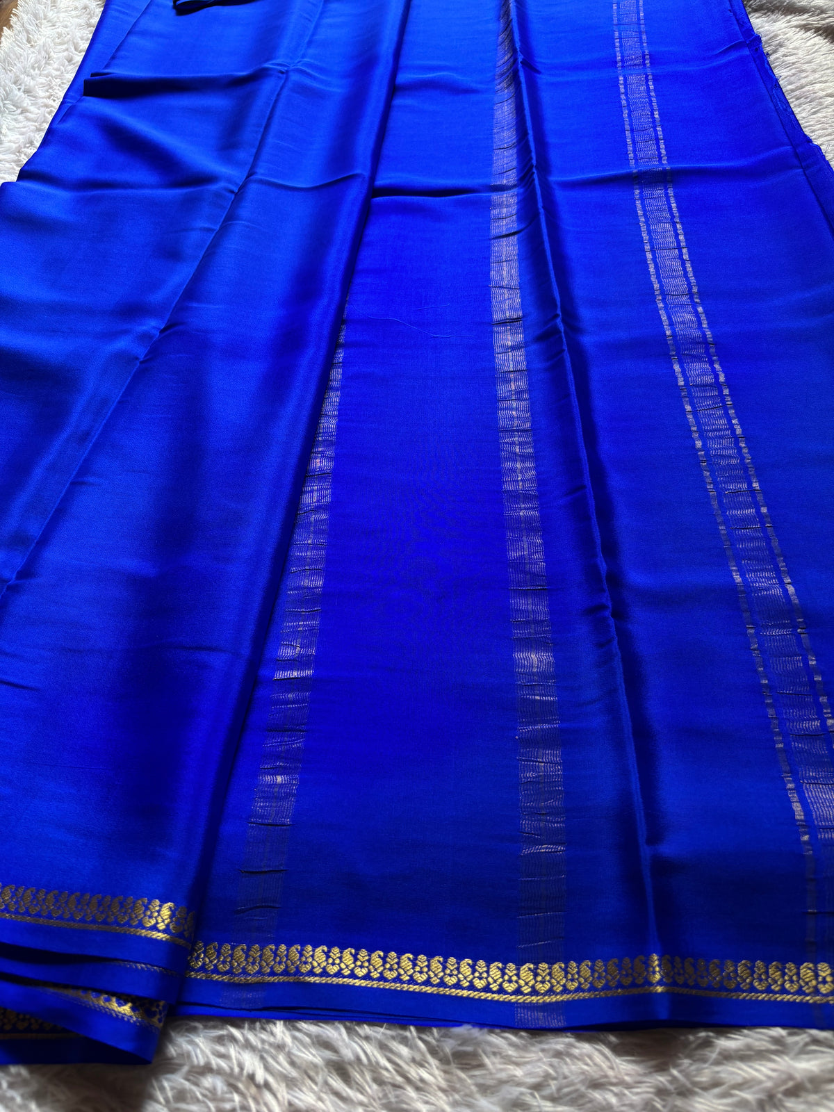 Nitya : Solid Royal blue