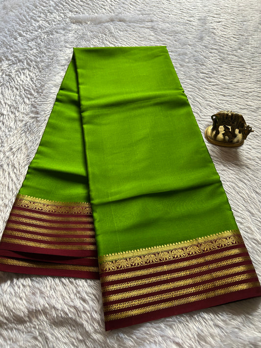 Soujanya (2D) : mehendi green-maroon