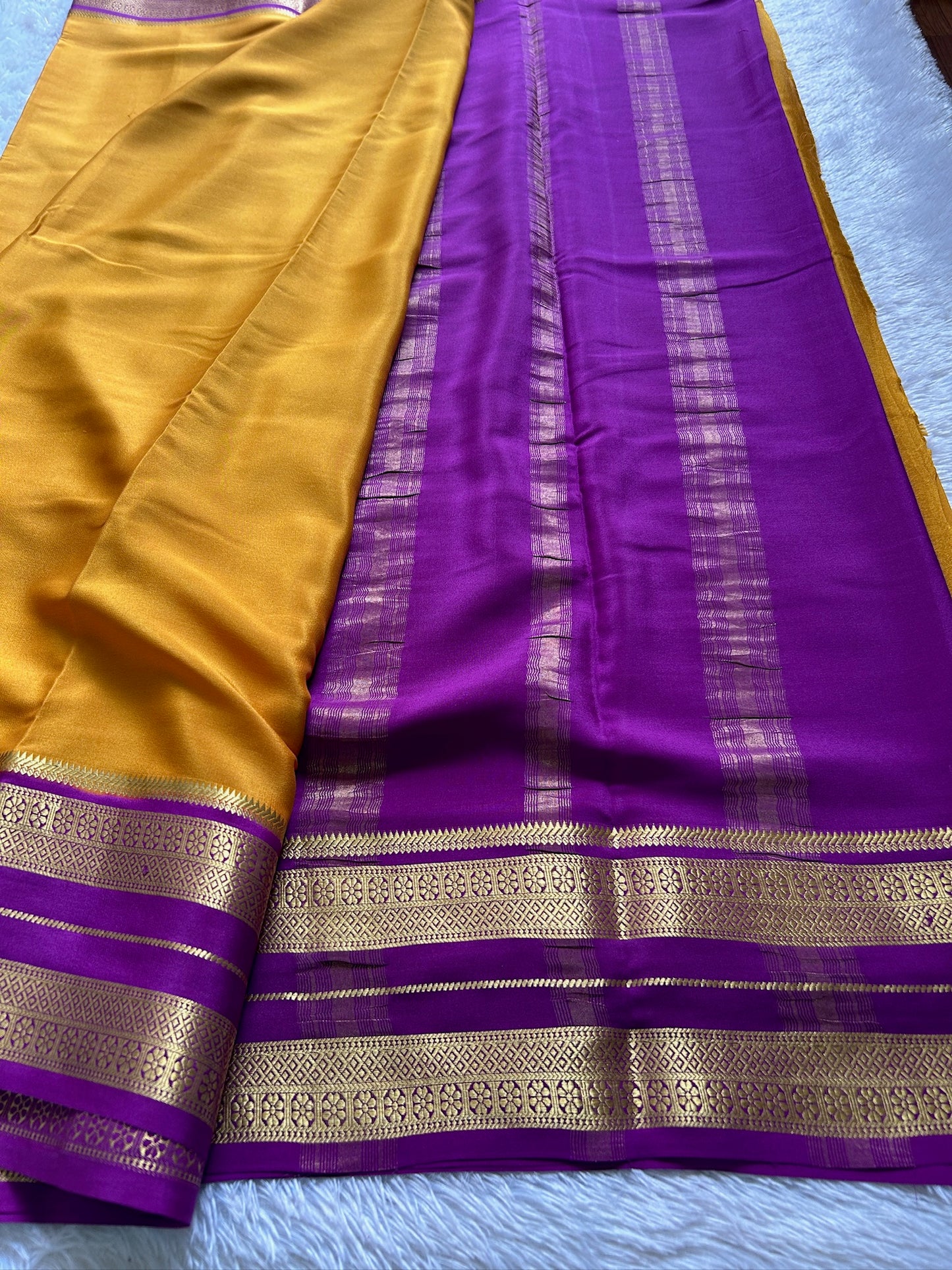 Raagini (2D) : Mustard-magenta