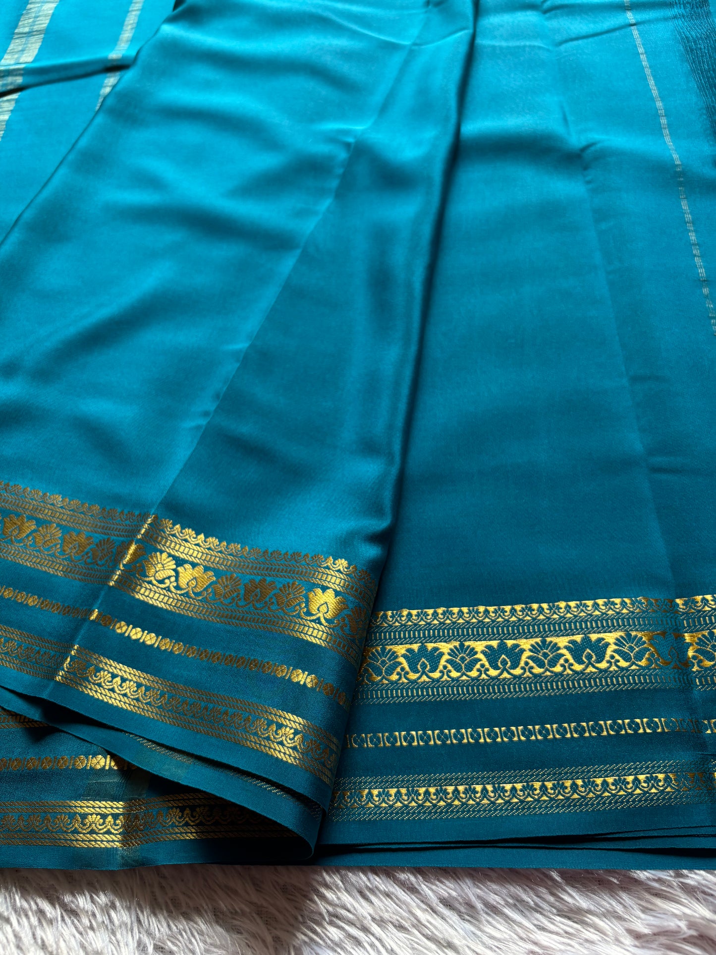 Padmaja : Teal Blue
