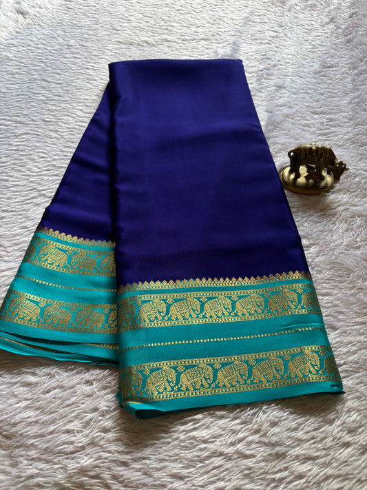 Bheema (2D) : Navy blue-ananda blue