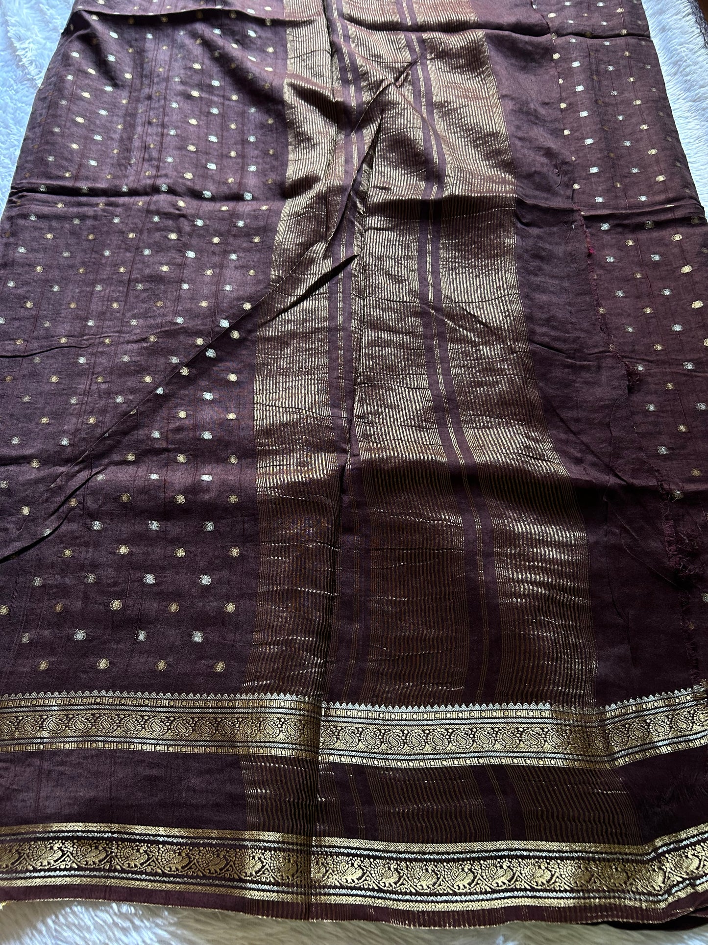 SS101 : Solid Chocolate brown