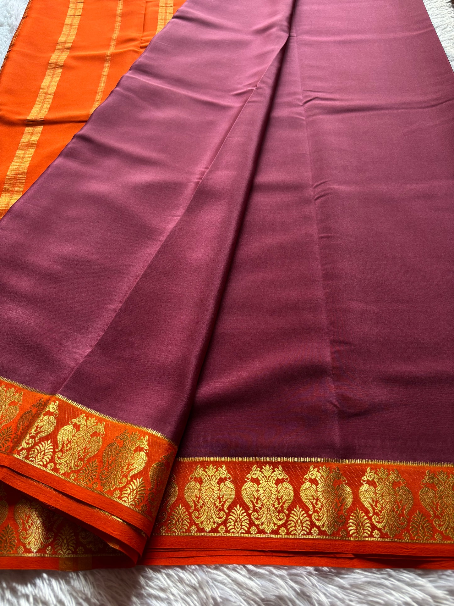 Veera : Maroon - Orange