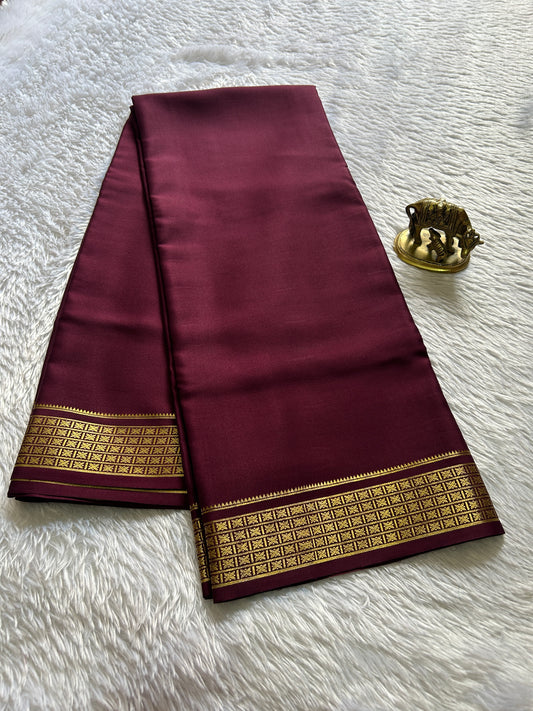 Charvi : Solid Chocolate Brown