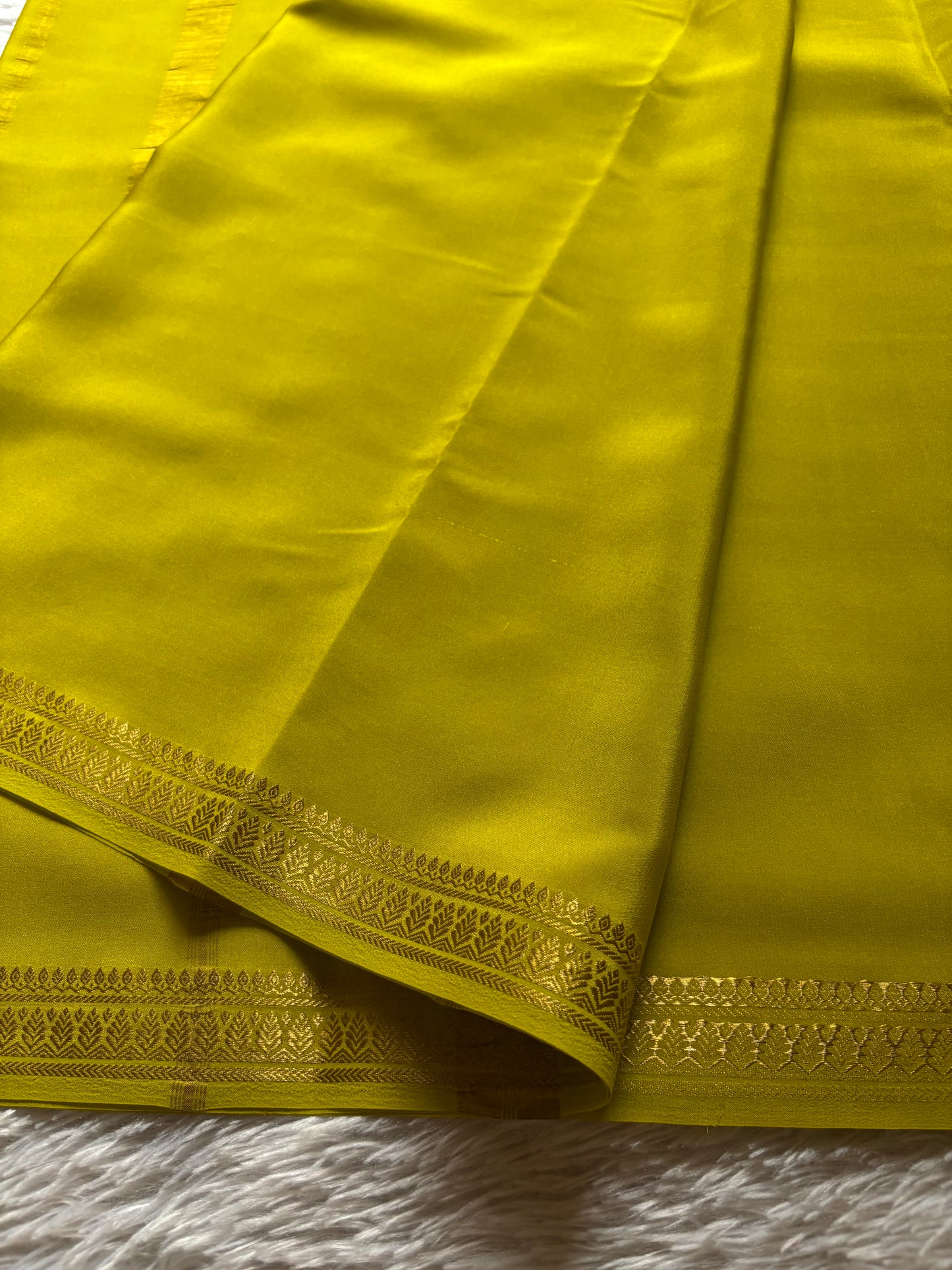 Jyothi : Solid Lemon Yellow