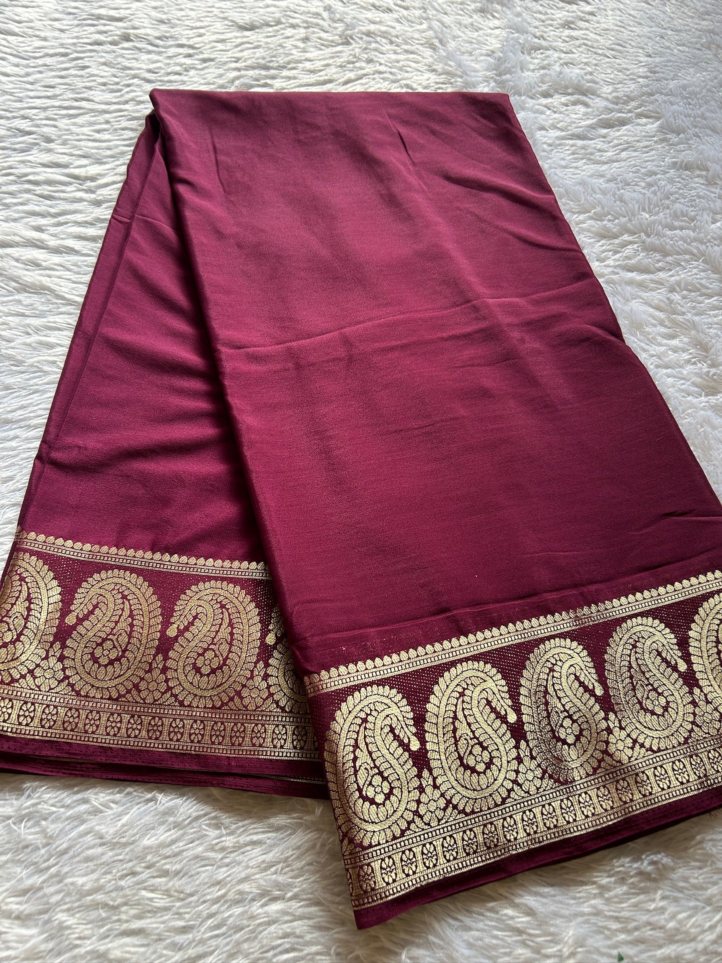 Semi Crepe : Dark Wine