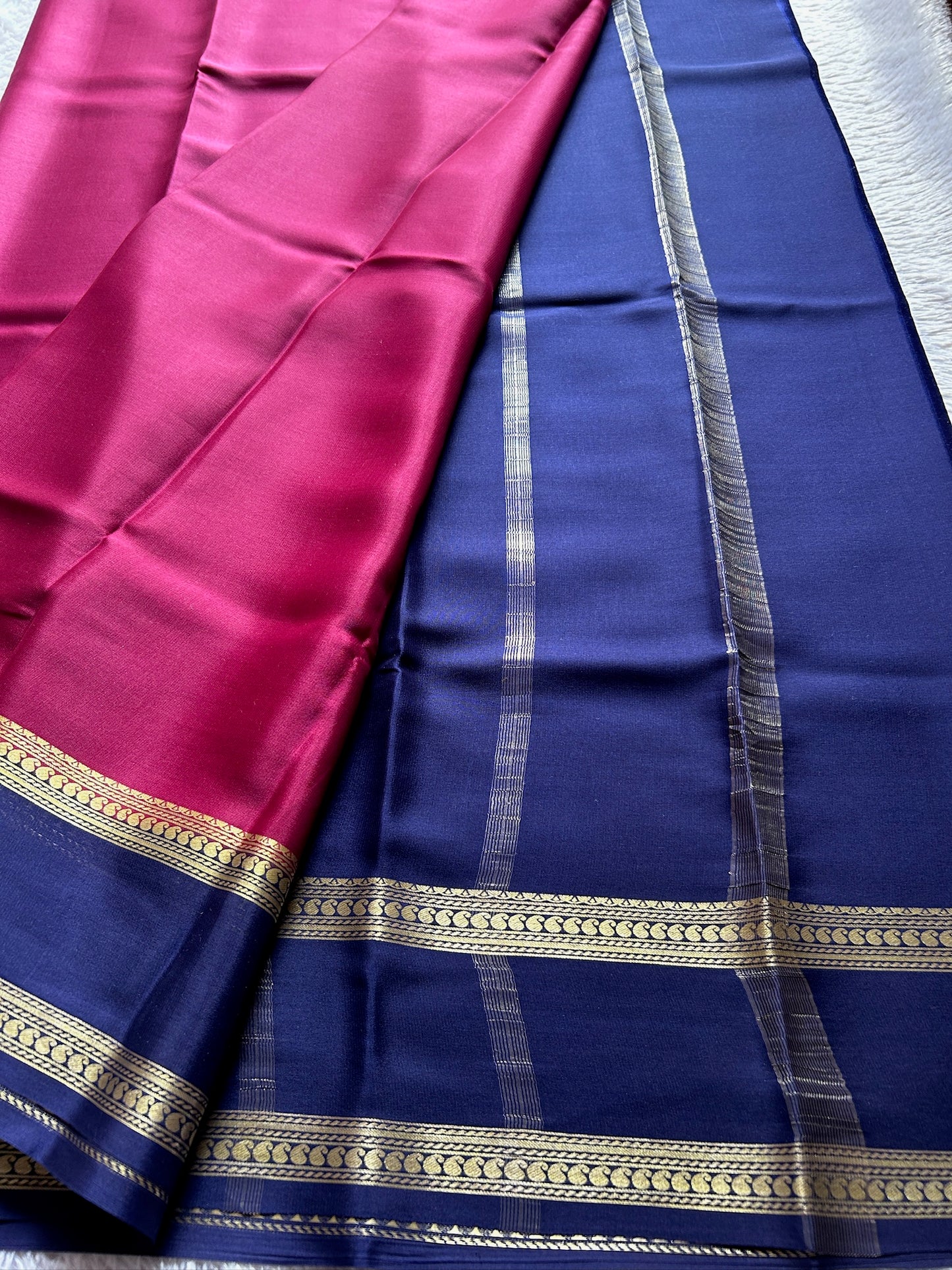 Malathi (2D) : Maroon-Blue