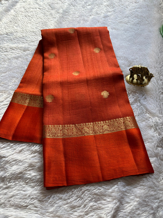 Sapna : Solid Rust orange