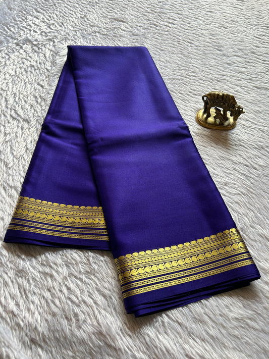 Swara : Solid Dark blue