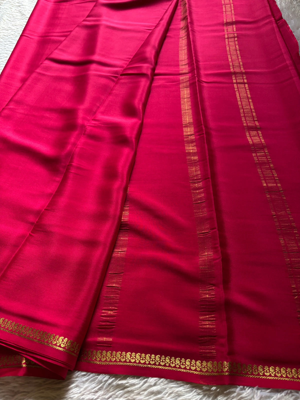 Nitya : Solid Dark pink