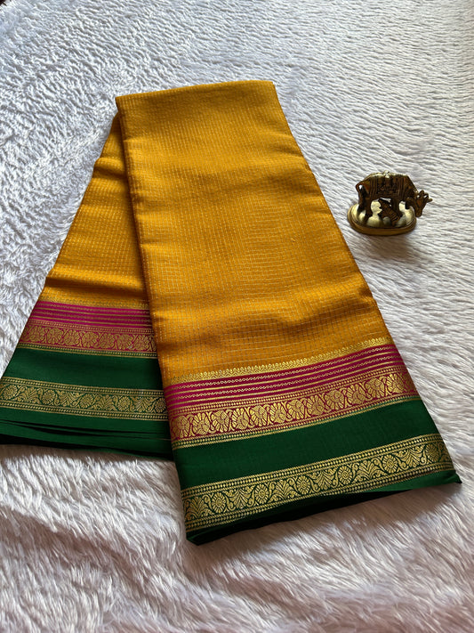 Gayatri (3D) : Yellow-pink-green