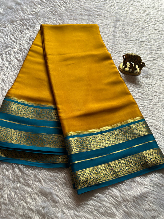 Raagini (2D) : Mustard-Teal