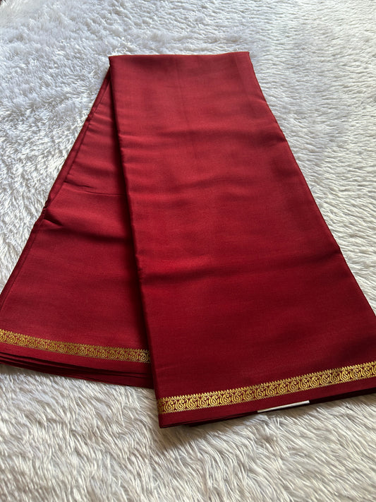 Deepa : Solid Maroon