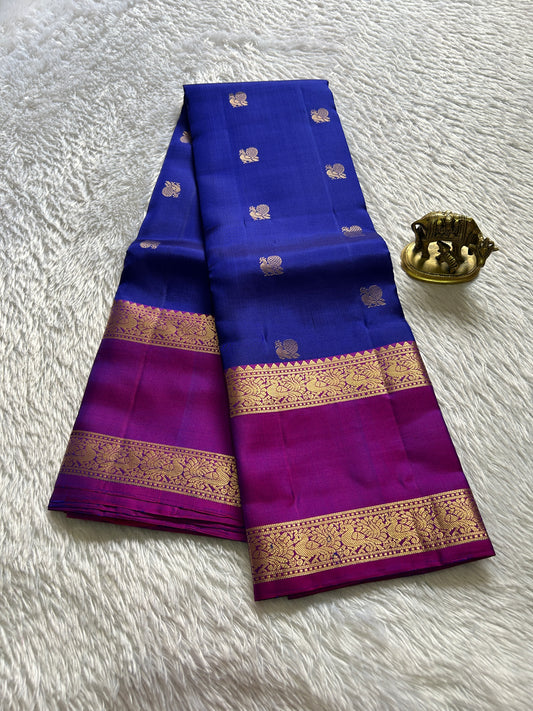 Lakshmi (2D) : Dark blue-Magenta