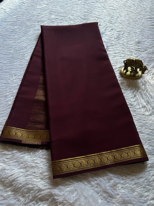 Parijata : Solid Deep brown