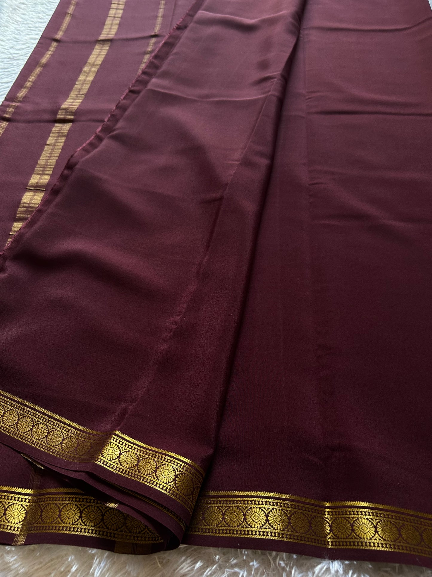 Parijata : Solid Deep brown