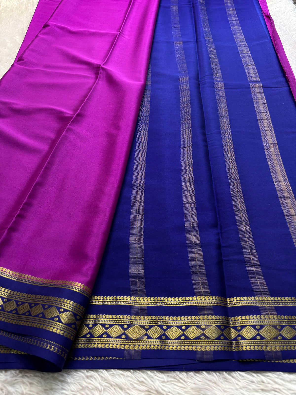 Saanvi (2D) : Dark magenta-navy blue