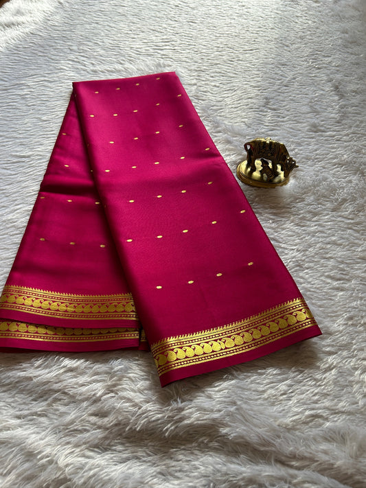 Keerthi : Solid Dark pink